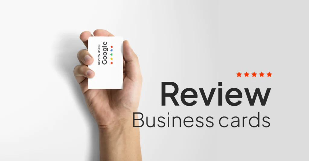 Review business cards